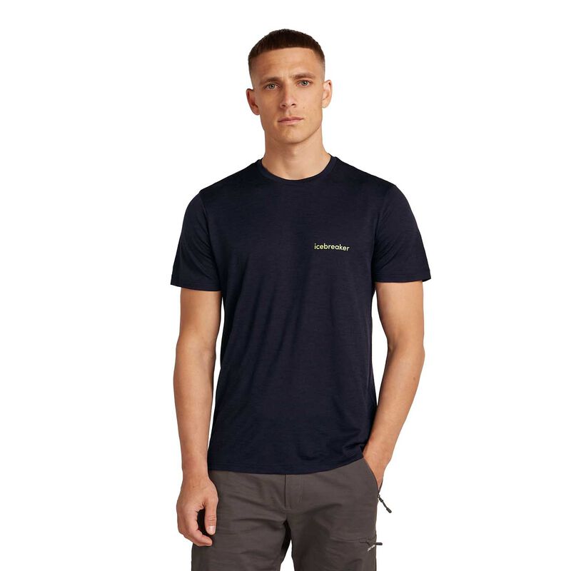 Icebreaker M Merino 150 Tech Lite SS Tee IB Wordmark image number 4